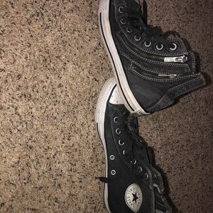 Black High-Top Converse